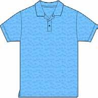 3-Button   Vented Hem Core Shirts Bungalow 200-Sky Blue