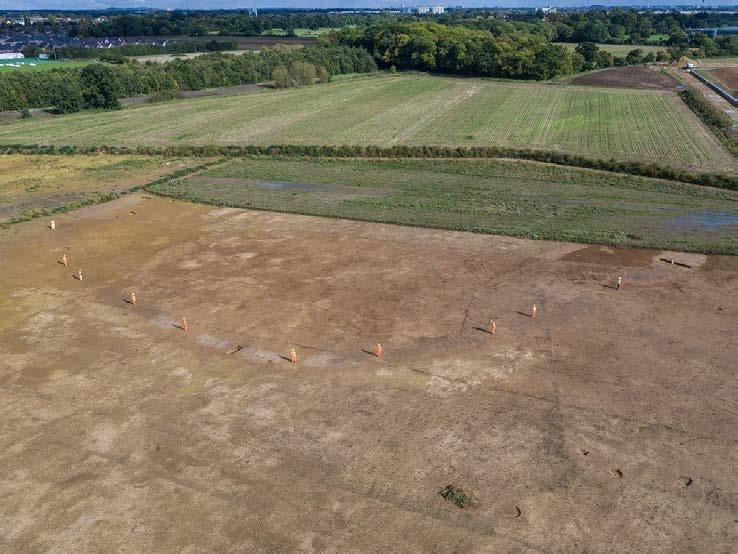 A previously unknown Neolithic monument is discovered near Datchet 6 but the remainder will be investigated as the gravel quarry progresses across the site.