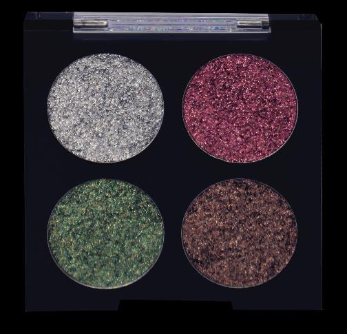 EYES Cream Glitter Eye shadow Palette (E-0078) Get the perfect glitter eye look with the Cream