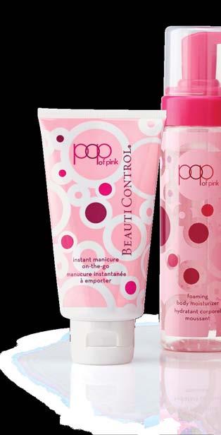 Think pink! Pop of Pink Colle of moisturizing bu Margarita at happy hour prices!