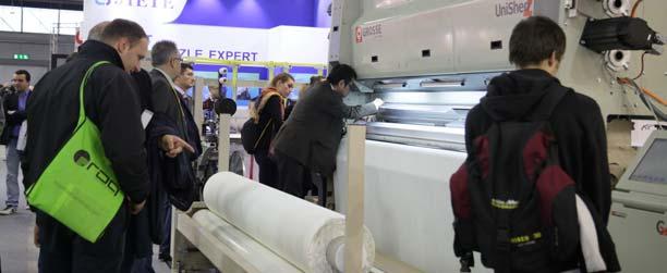 The lifting of sanctions on Iran in the near future has buoyed the country s textile and garment sector, resulting in more visitors. ITMA 2015 welcomed many groups from the Indian sub-continent.