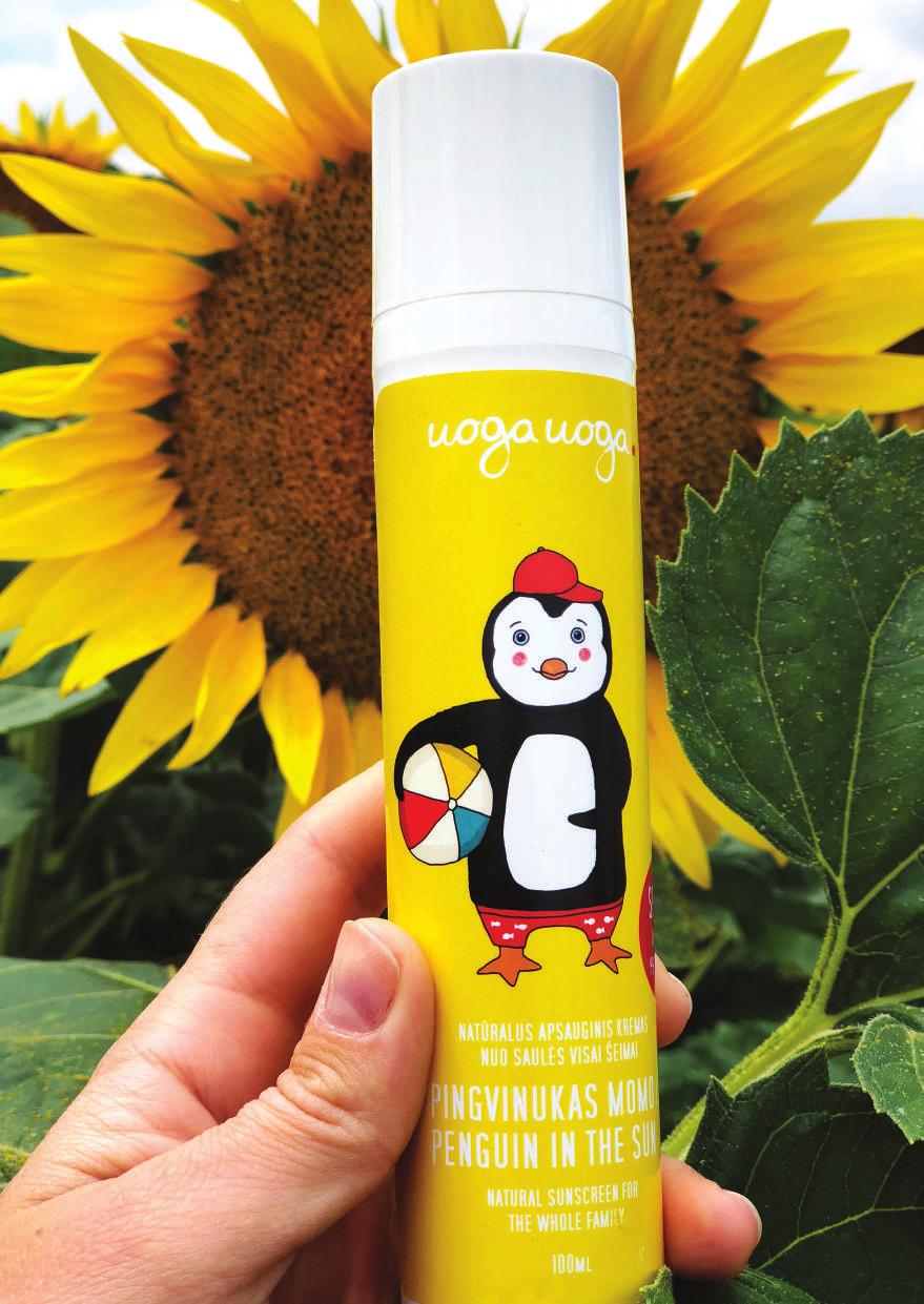 NEW! Penguin in the sun This protective sun cream is suitable for the whole family, including children. It provides immediate protection and is made of completely natural ingredients!