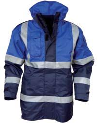 Phone pocket on right breast l Elasticated cuffs with velcro fastening (Coat) l Detachable fleece (Coat) l