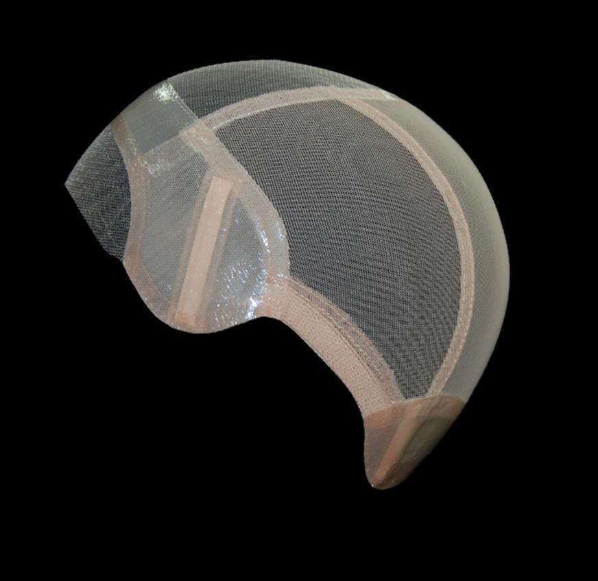 THE GRIPPER LITE CAP (04L) Temple-to-temple lace-front for a true natural front hairline. Interior cap perimeter lined with medical-grade silicone specifically placed for a secure fit.