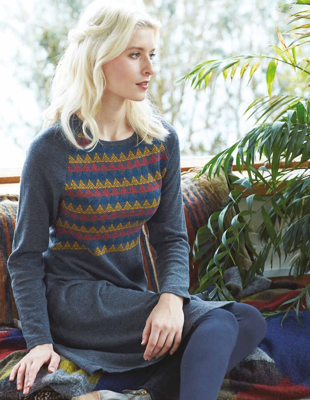 All of our knitwear is made from 100% natural fibres, a