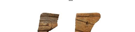 Two rim sherds (p92 and p93) and three body sherds from the Feltus sample fall into this list.
