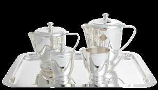0222 Cardinale Tea /coffee Set with Tray MSRP $ 2,750 9.78.0822 English Oval Tray with Handle 17.15 x 13.