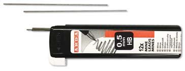 TUBETTO MINE Leads - Mines 0.5-0.7 mm HB portamine clutch pencil l porte-mine 0,5 mm - ref.