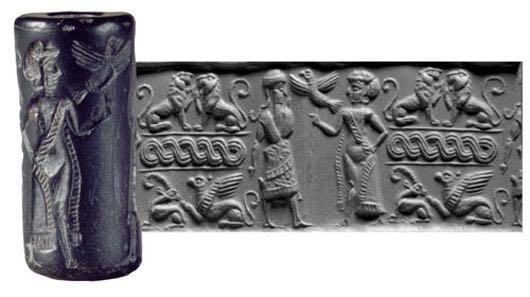 Sumerian Cylinder Seals The Sumerians also originated Cylinder Seals.