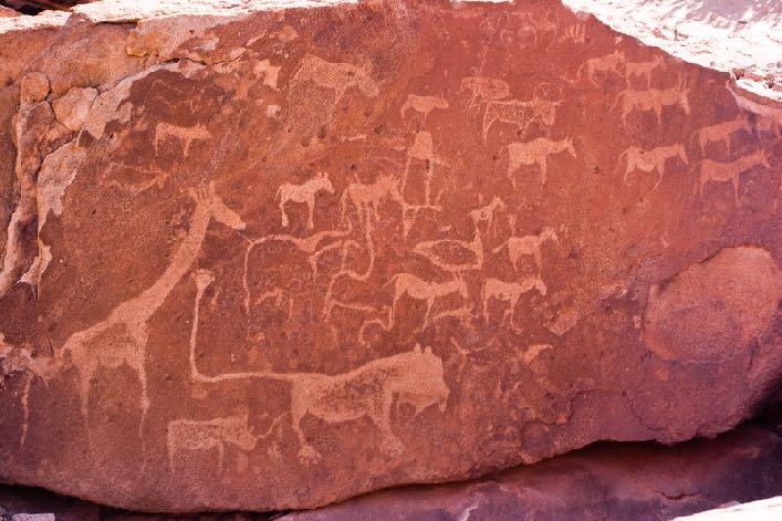 Petroglyphs Petroglyphs are carvings in rock.