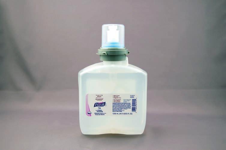 INO Solutions #INO-68241 () 049013 ach Waterless Hand Sanitizer ispenser 100% leakproof system, window shows