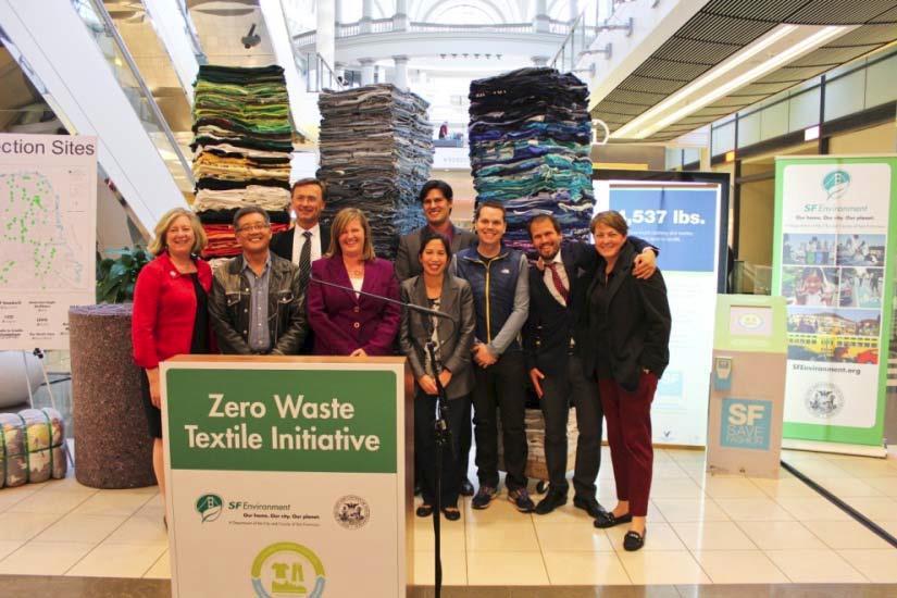 and businesses to recycle textile