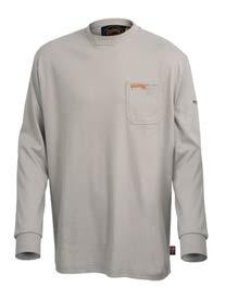 FR LONG SLEEVED SHIRTS Rasco FR Two Tone Henley Pioneer FR Long Sleeved Shirt Pre-washed 7.1 oz FR knit cotton. Two tone, long sleeve baseball tee style 3 button front.
