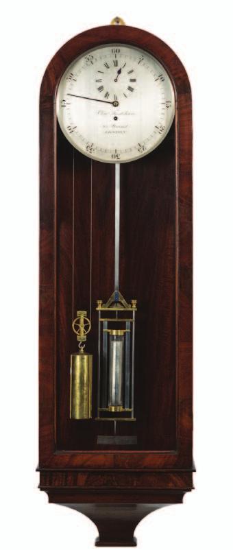 760 Francis Crichton, a rosewood bracket clock formerly the property of Rear Admiral Sir Roland Jerram the eight-day duration movement striking on a bell off a single barrel with two wheels attached
