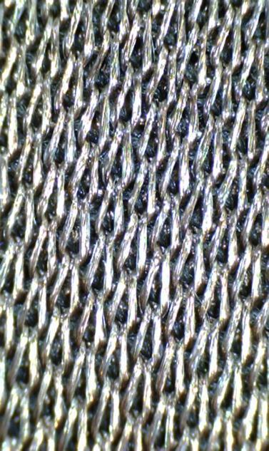 NPL Conductive Fabric Unique patent-pending technique, developed at NPL. All individual fibres coated with nano-metal (typical thickness = 20nm).