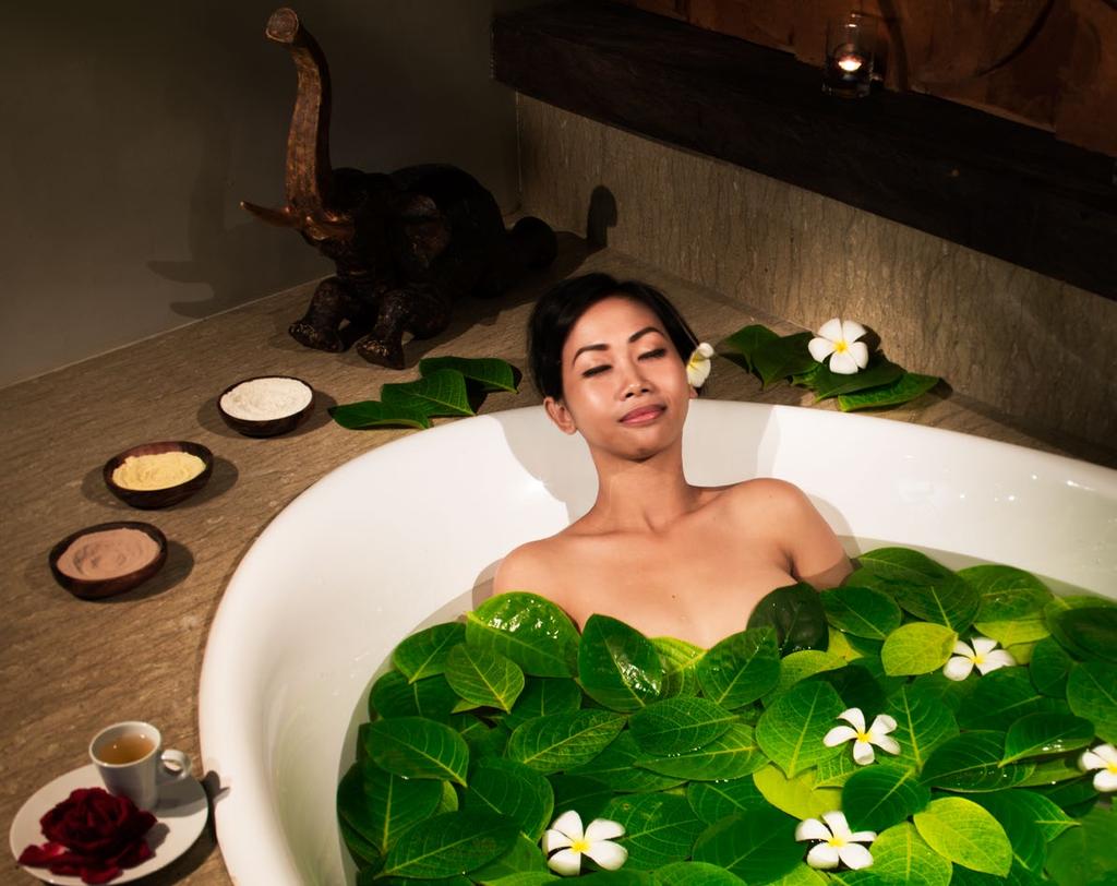 Indulgence Packages Specially designed 90-minute packages to indulge you, physically and spiritually, using natural ingredients that are renowned for their generous benefits.