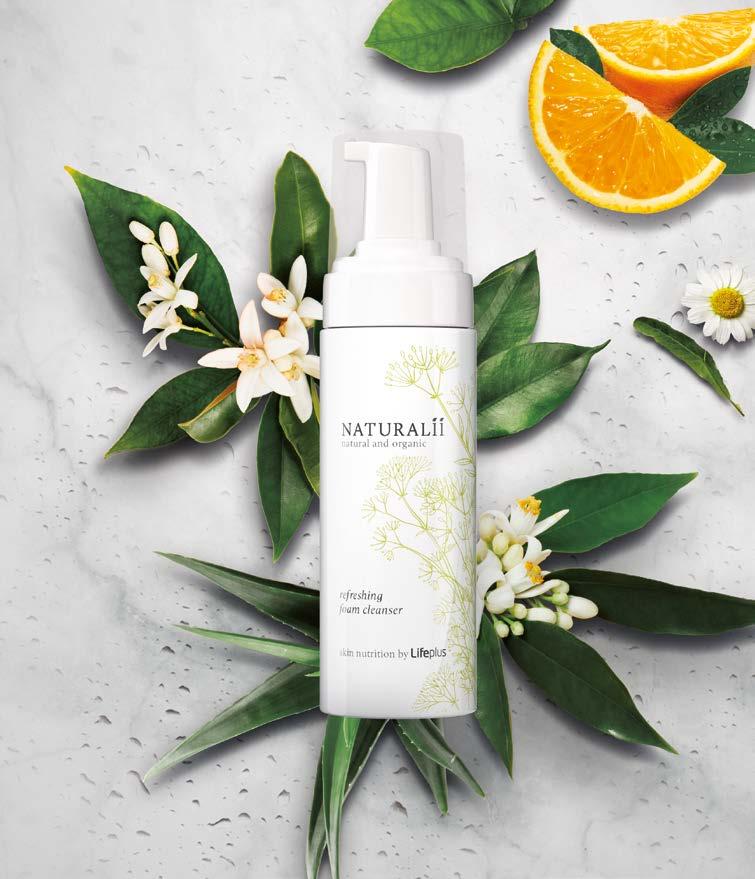 refreshing foam cleanser Purify and revive skin with our foaming cleanser, morning and evening.
