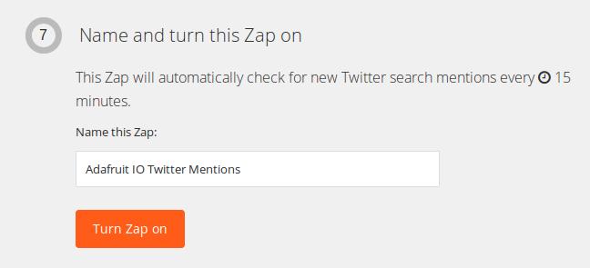 A "task" is, more or less, any time Zapier takes an action (like posting a bit of data) on your behalf. Here's my Adafruit IO twitter mentions feed (https://adafru.it/fvu).
