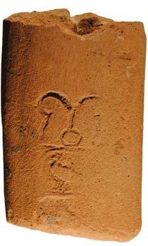 British Museum, EA23793 Plumed and disked seals were usually used to stamp mud or plaster amphora sealings.