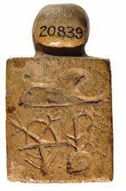 Figure 9 Cubical stamp seal with a possible amuletic function.