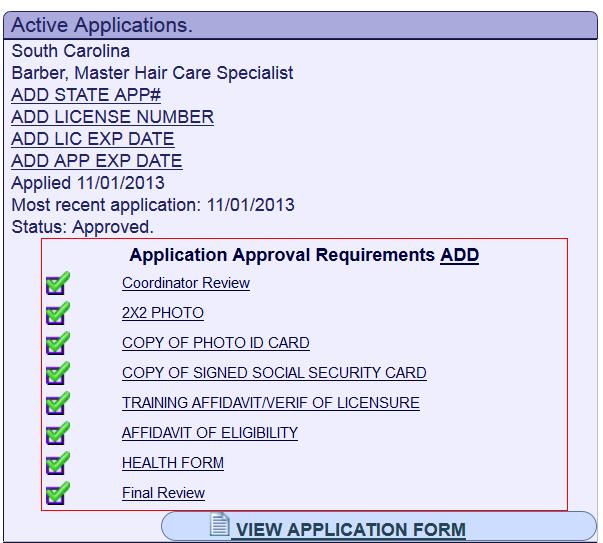 How do I know if my application is approved?