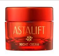 Cream Contains astaxanthin, three collagens, squalane and royal jelly. Keeps your skin moisturized and prevents oxidization of skin.