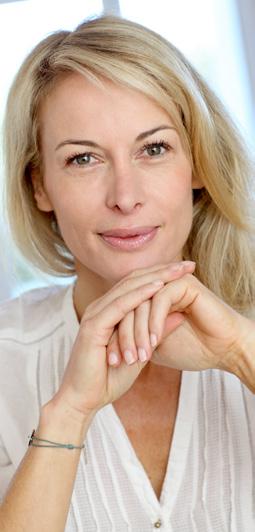 Hormone replacement therapy for menopausal symptoms is available, but does not guarantee an improvement in the skin.