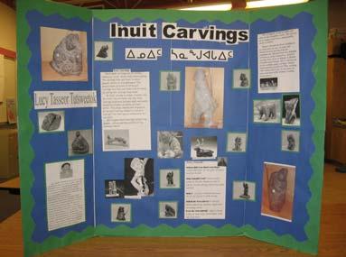 INUIT CARVINGS NAME OF STUDENT(S): MARY ULIMAUMI GRADE: 8C SCHOOL: QITIQLIQ MIDDLE SCHOOL, ARVIAT PROJECT NAME: INUIT CARVINGS DESCRIBE YOUR PROJECT: MY PROJECT IS ABOUT INUIT CARVINGS.