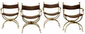 LOT 690 A set of eight armchairs by Cristian Valdes, Chair B,