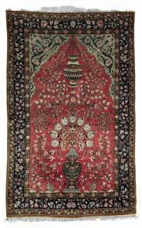 LOT 765 LOT 766 LOT 767 An Oriental silk carpet