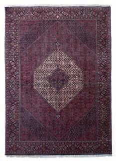fine Oriental silk rug, the field