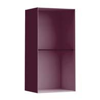 Medium cabinet 825 x 275 x 250mm With left hinged door and two shelves 4.0670.1.180.220.1 White* 430.00 4.0670.1.180.221.1 Common pear light 430.00 4.0670.1.180.222.1 Cherry vermont dark 430.00 4.0670.1.180.223.