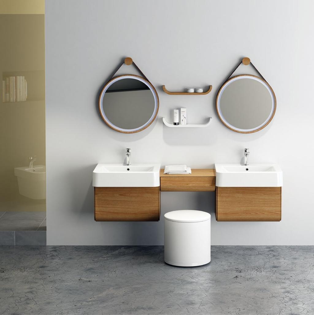 SOTT Marino AQUA design by SEVİL ACAR The Sott Aqua Marino bathroom furniture design,
