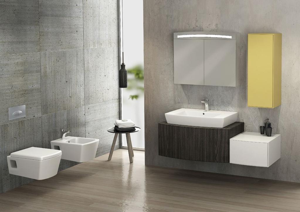 VALENTE design by SIMONE VALSECCHI The Valente series has been designed for those who seek simplicity in their bathrooms.