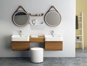 functionality and simplicity hand in hand, by the bathroom furniture