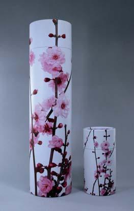 Recycled Urns Large Small Pink Blossom Code SKU PNK-L Size 45cm / 13.