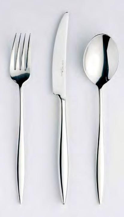 Adagio Stirum Design Article Description Length Gage 13: Master 2090-1 table fork 204 4 209015 300 2090-2 table spoon 205 4 209022 300 2090-5 table knife mono 224 87 gr 209053 120 2090-51 table knife