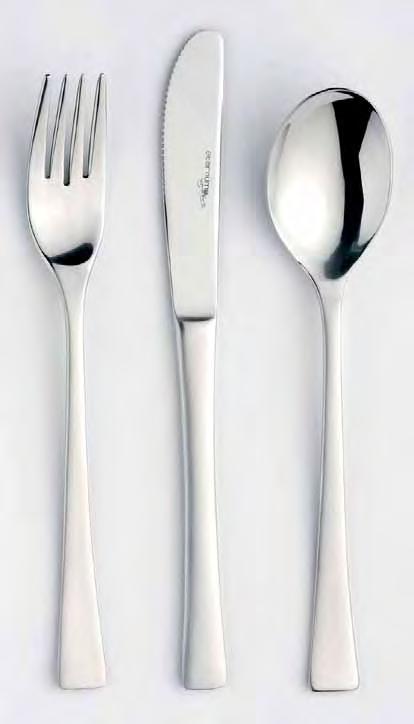 Nordic Article Description Length Gage 13: Master 1910-1 table fork 196 3 910010 300 1910-2 table spoon 196 3 910027 300 1910-5 table knife mono 212 77 gr 910058 240 1910-14 dessert fork 177 2,5