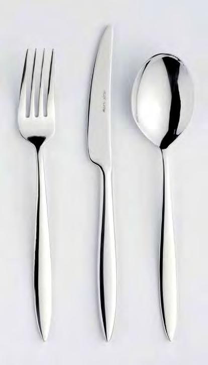 Sonate Stirum Design Article Description Length Gage 13: Master 977-1 table fork 199 3 977013 300 977-2 table spoon 198 3 977020 300 977-5 table knife mono 219 76 gr 977051 300 977-14 dessert fork