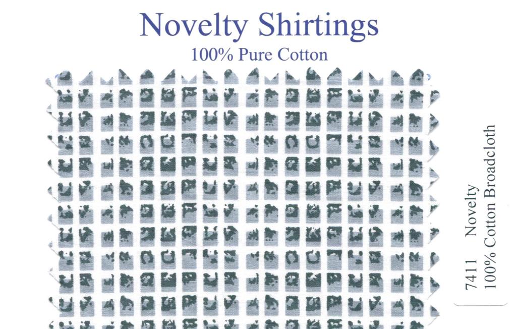 Novelty Cot BC 8552 White/White Satin Str 100-2ply Cotton BC