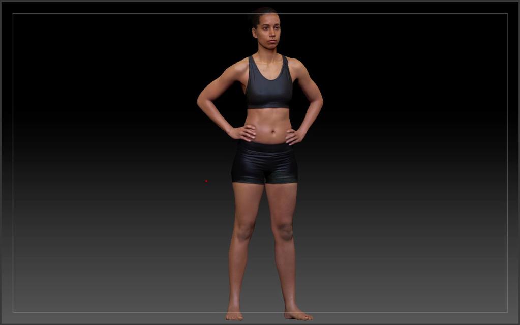 What is my potential? 3D scan, my body.