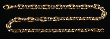necklace on lobster clasp, approximately 45cm total