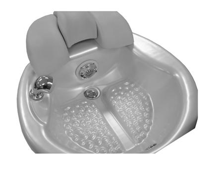 10 1 8 9 2 1 - Adjustable Headrest 2 - Chair Control Keypad 3 - Adjustable Center Leg Support 4 - Pump ON/OFF Button (only installed if Drain Pump is ordered) 5 - Drain Handle (activates Pop-up in