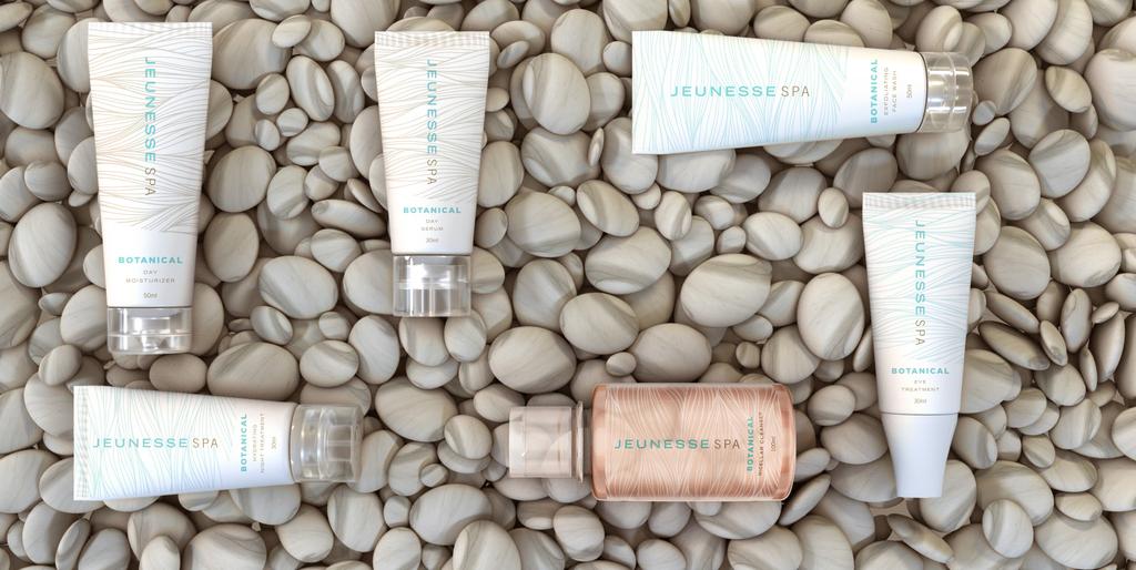 EVERYDAY INDULGENCE, NATURALLY. Jeunesse Spa Botanicals embraces the restorative powers of nature s finest ingredients to awaken the skin and the senses.