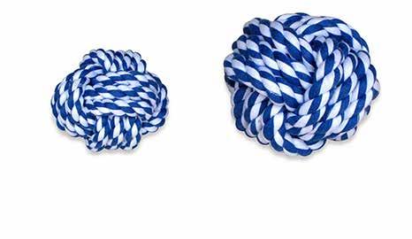 DT-IV002S Rope Ball - Small Blue 6.