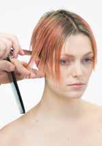 STEP 9 - Comb the hair in the natural fall and blend the top layers in