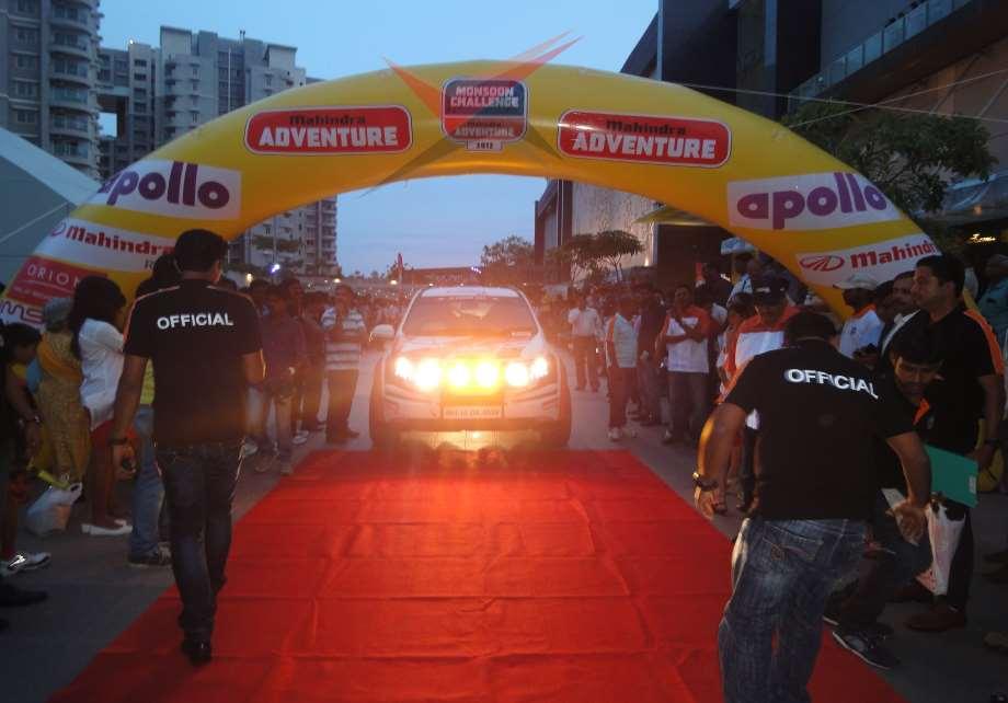 FLAG OFF FOR THE MONSOON CHALLENGE RALLY IN