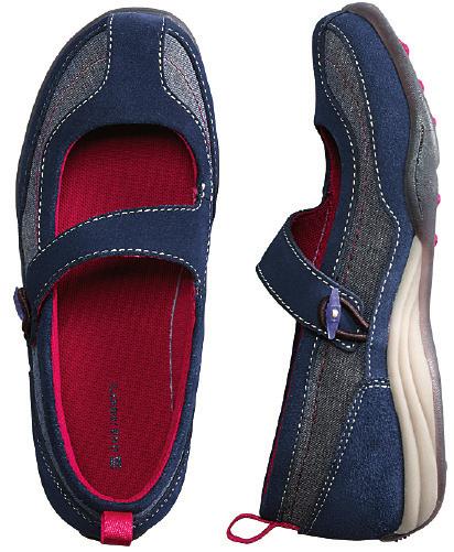 girls /women s Everyday Trekker Mary Jane Shoes Suede Mocs Solid T-Strap Shoes light navy, spice brown light navy, spice brown black, saddle 381384-BQ8 Girl 9-13, 1-7 $34.