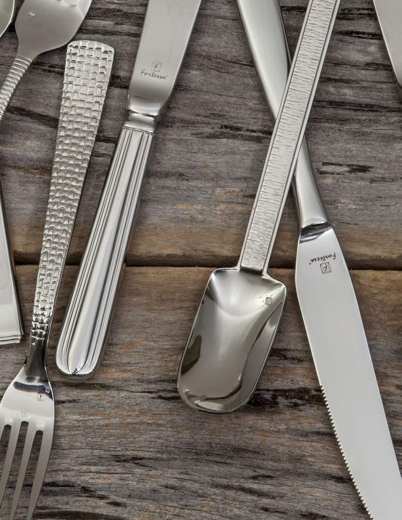 FORTESSA Cutlery Patterns Speciality Serveware 2 of 2 FORTESSA is exclusively represented in the UK by ADIT 2 Dale Road MATLOCK, Derbyshire,