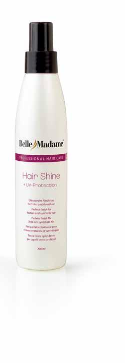 and has become an indispensable aid SHAMPOO BALM HAIRSPRAY HAIR SHINE Gentle cleaning for synthetic